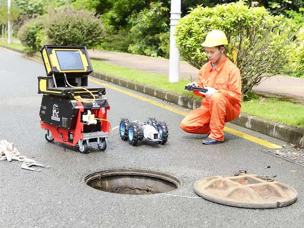 双清管道机器人检测