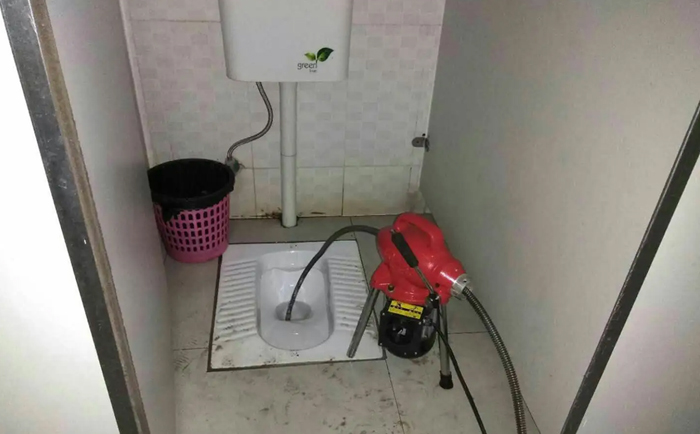 双清蹲便疏通
