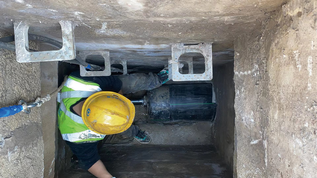 双清HDPE短管内衬法